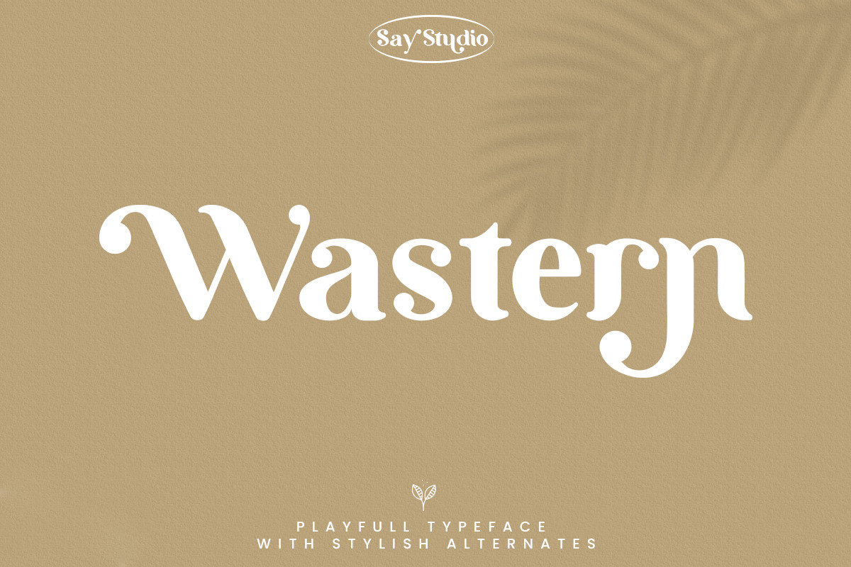 Wastern Font Wastern Font