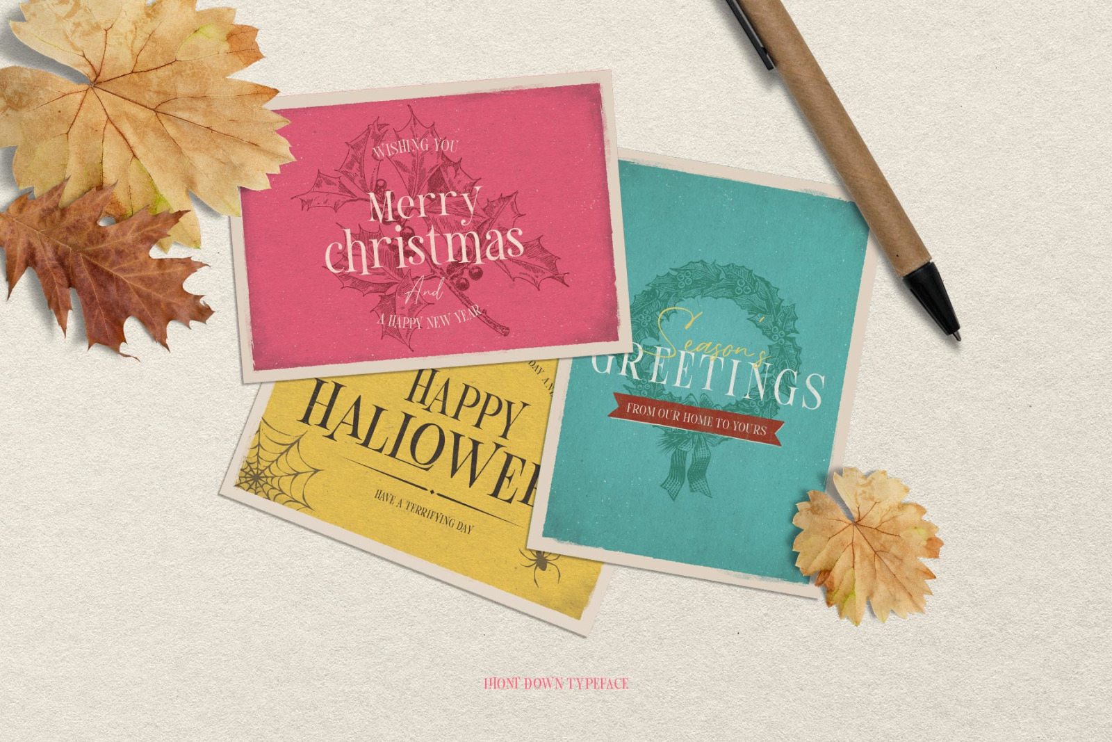 Lhont Down Typeface Lhont Down Typeface