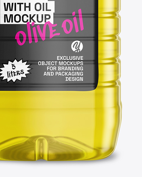 Oil Bottle Mockup