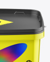 Metallic Bucket Mockup