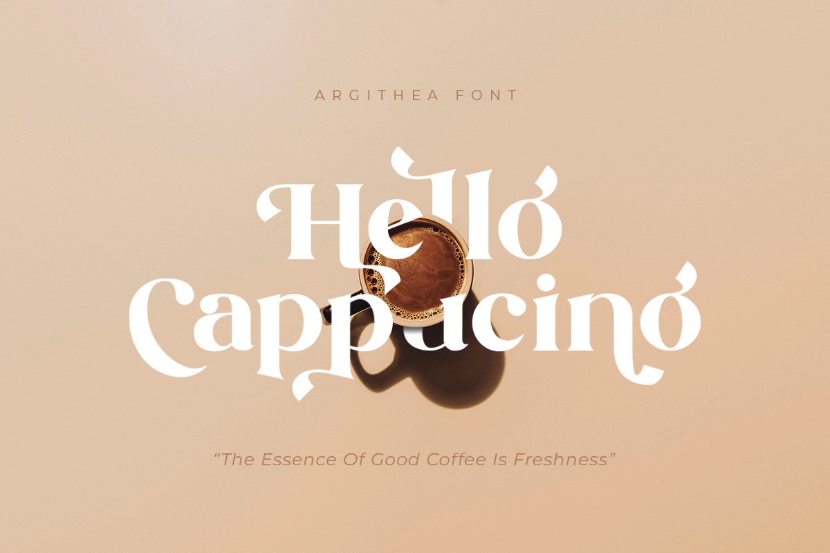 Argithea | Modern Serif Font