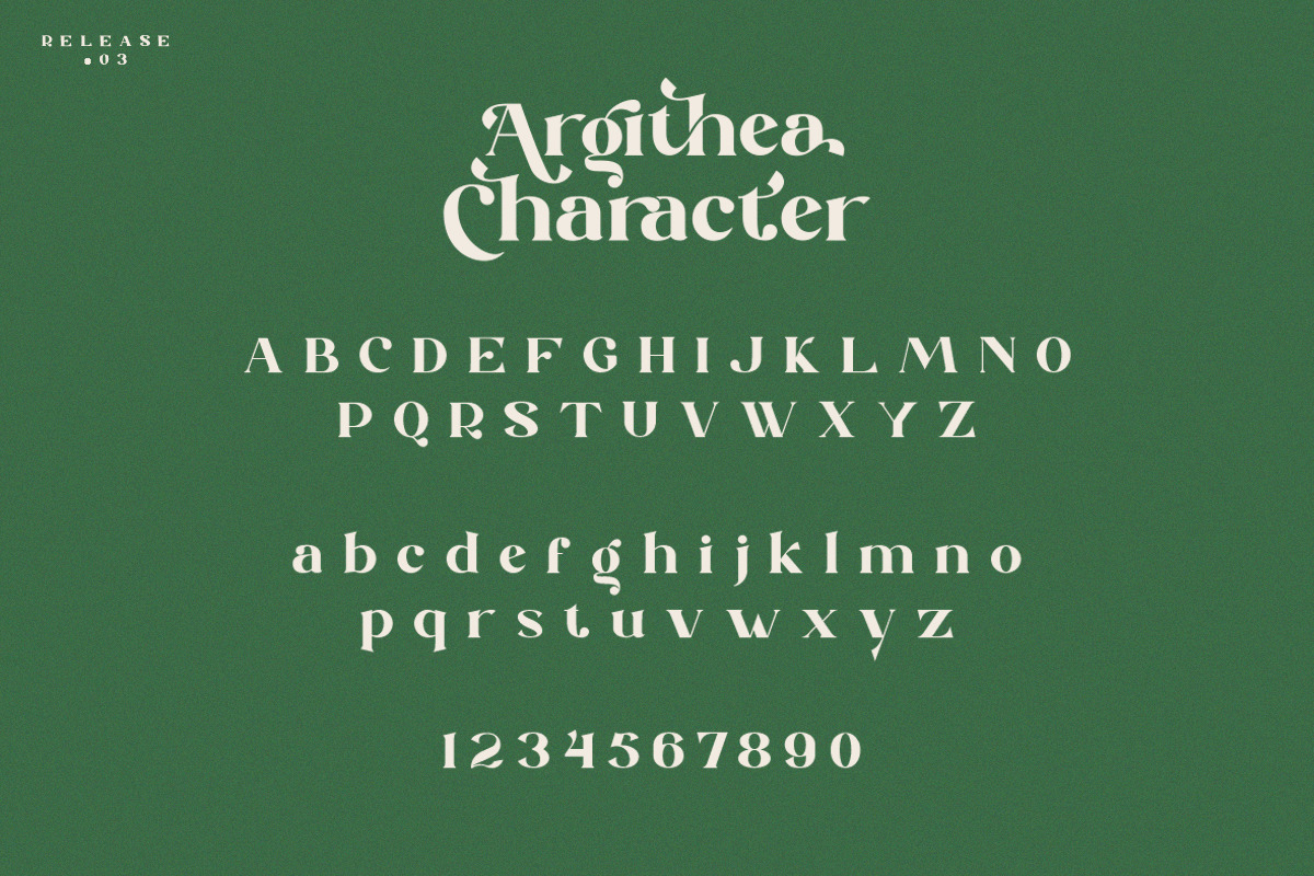 Argithea | Modern Serif Font Argithea | Modern Serif Font