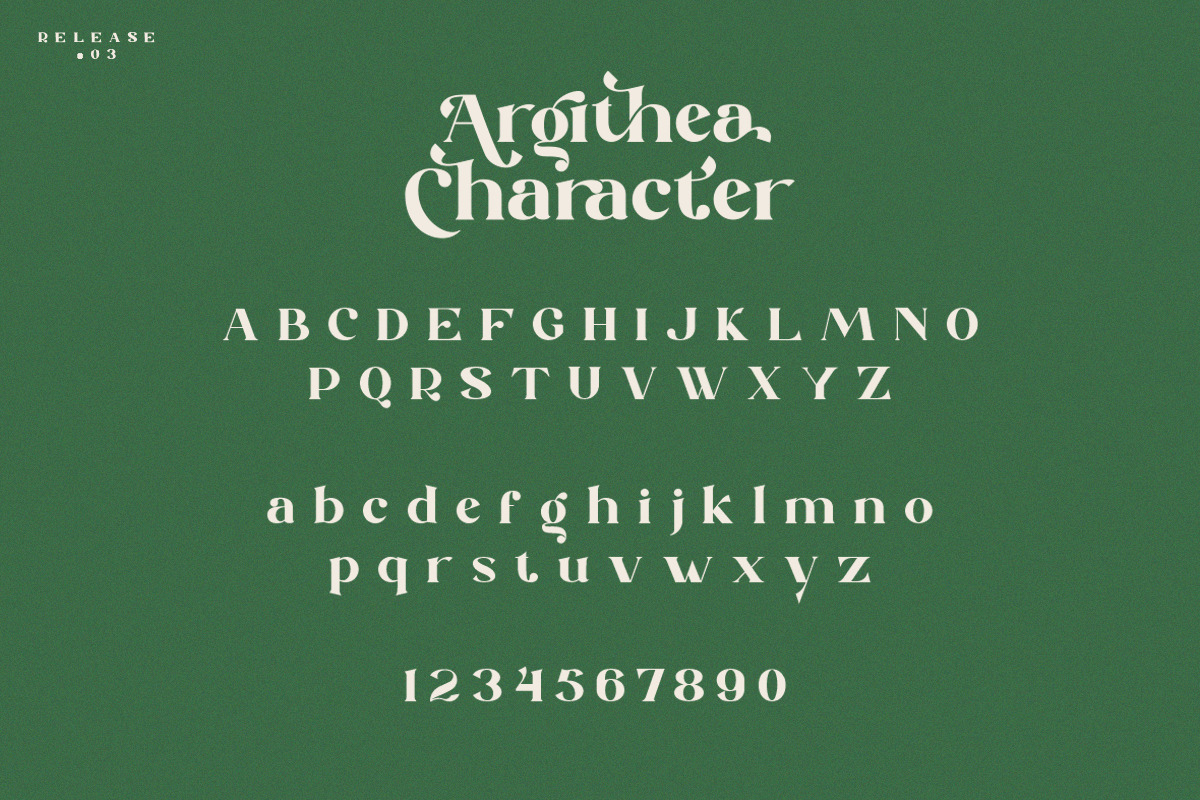 Argithea | Modern Serif Font