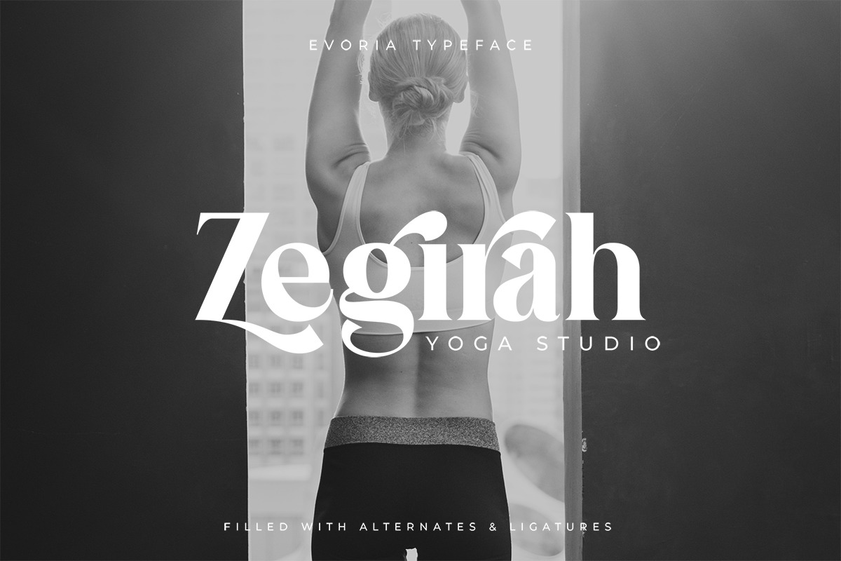 Evoria | Modern Serif Font Evoria | Modern Serif Font