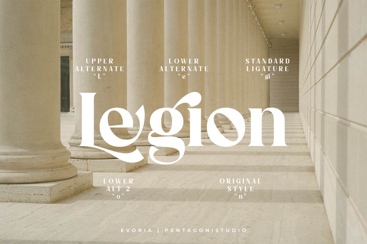 Evoria | Modern Serif Font Evoria | Modern Serif Font