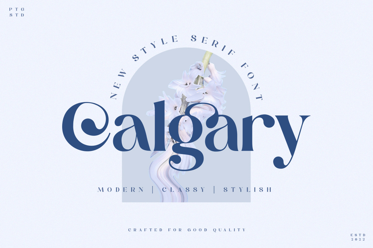 Calgary | New Stylish Serif Font Calgary | New Stylish Serif Font