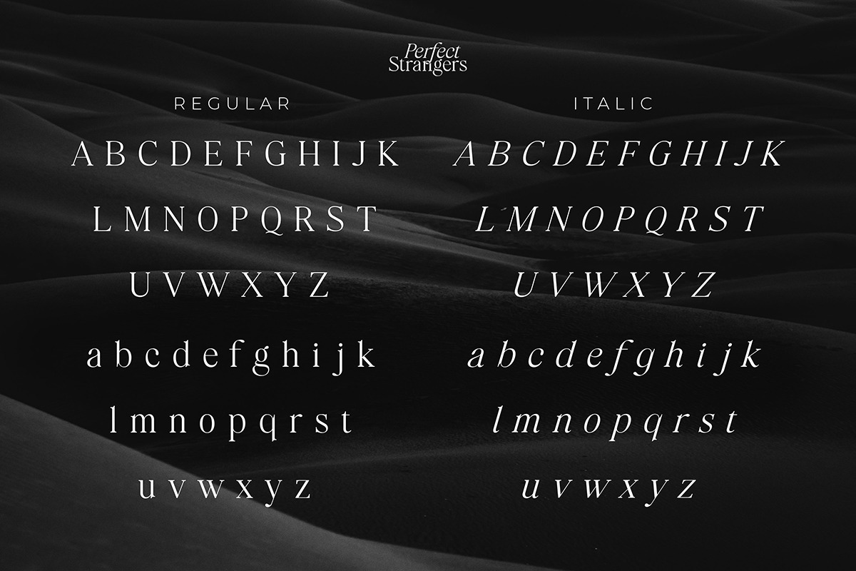 Perfect Strangers I Elegant Serif Perfect Strangers I Elegant Serif