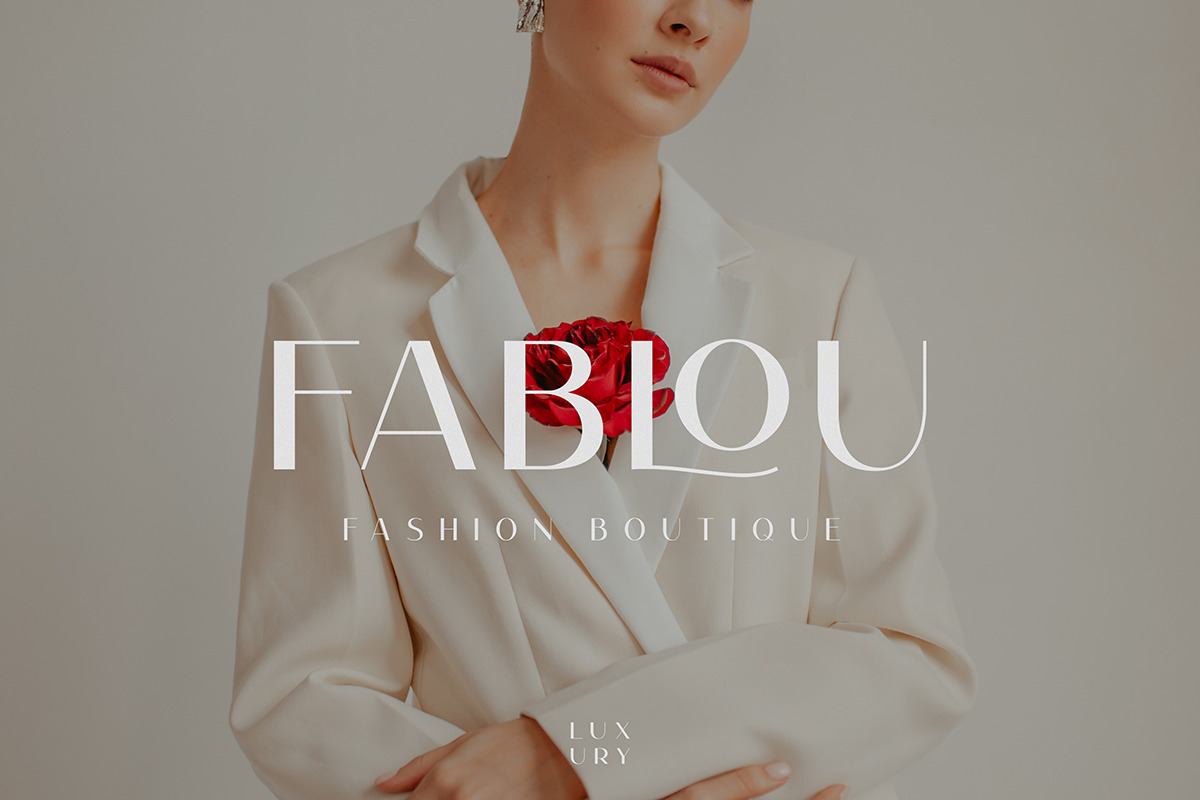 Fluence | Elegant Modern Sans Font Fluence | Elegant Modern Sans Font