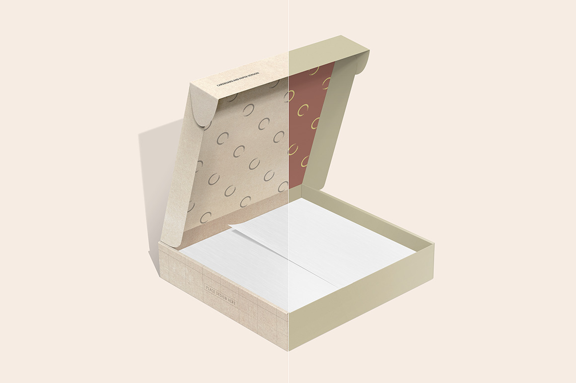 Mailing Box Packaging Mockups V1