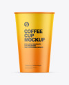 Paper Coffee Cup Mockup