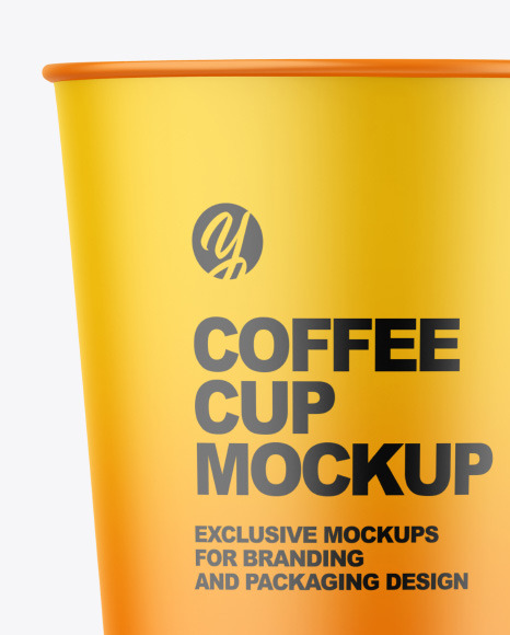 Paper Coffee Cup Mockup