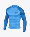 Long Sleeve Compression T-Shirt Mockup