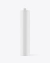 Matte Silicone Sealant Tube Mockup