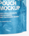 Metallic Stand-up Pouch Mockup