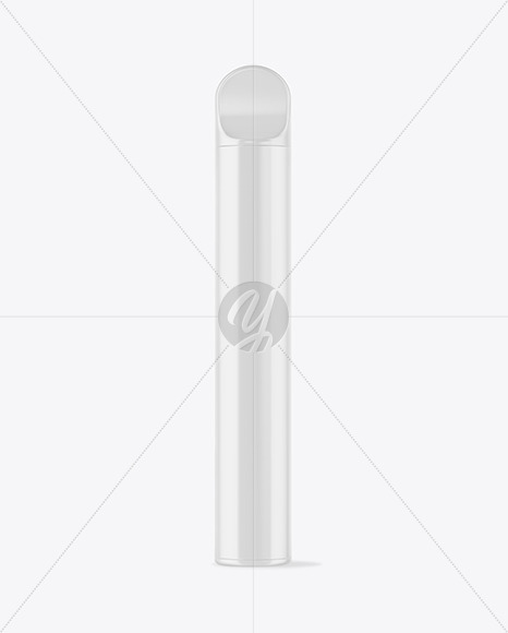 Glossy Vape Device Mockup