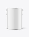 Glossy Paint Can Mockup