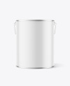 Matte Paint Can Mockup