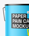 Paper Paint Can Mockup