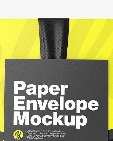 Paper Envelope Mockup