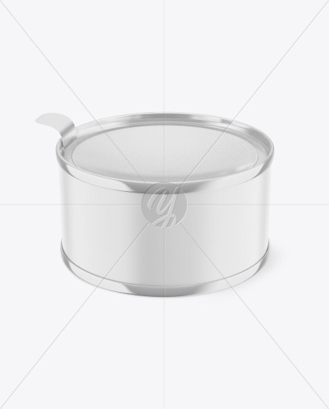 Matte Tin Can Mockup