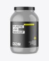 Glossy Nutrition Jar Mockup Glossy Nutrition Jar Mockup