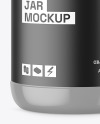 Glossy Nutrition Jar Mockup