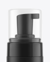 Matte Cosmetic Bottle with Pump Mockup Matte Cosmetic Bottle with Pump Mockup