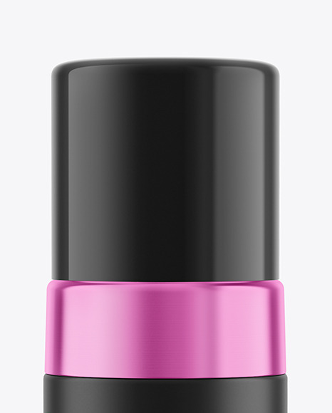 Matte Cosmetic Bottle with Pump Mockup Matte Cosmetic Bottle with Pump Mockup