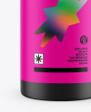 Matte Cosmetic Bottle with Pump Mockup Matte Cosmetic Bottle with Pump Mockup