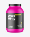 Matte Nutrition Jar Mockup Matte Nutrition Jar Mockup