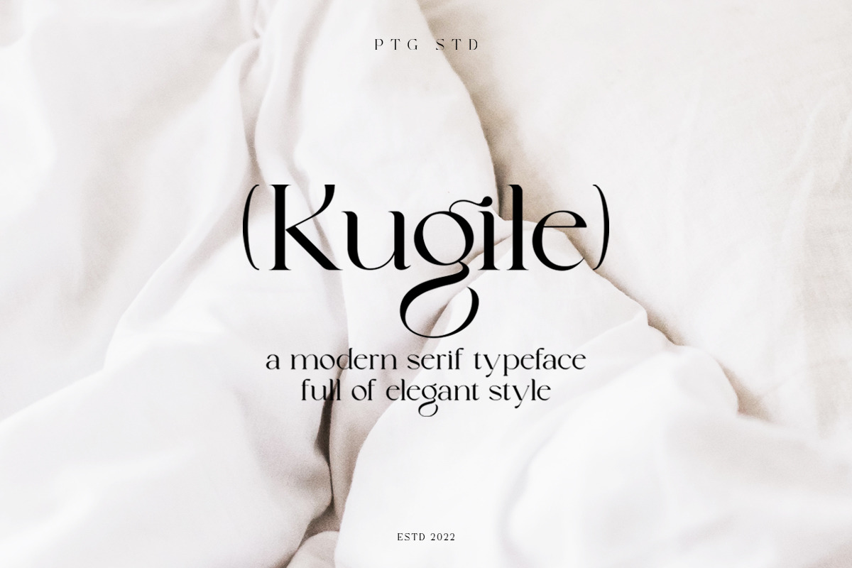 Kugile | Classy Serif Font Kugile | Classy Serif Font
