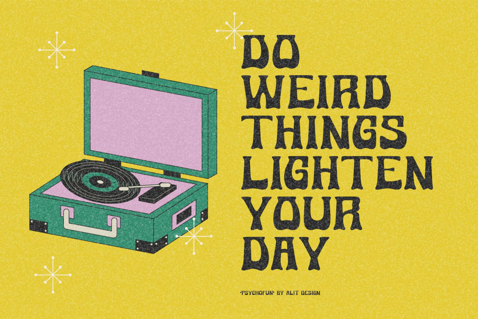 Psychofun Typeface Psychofun Typeface