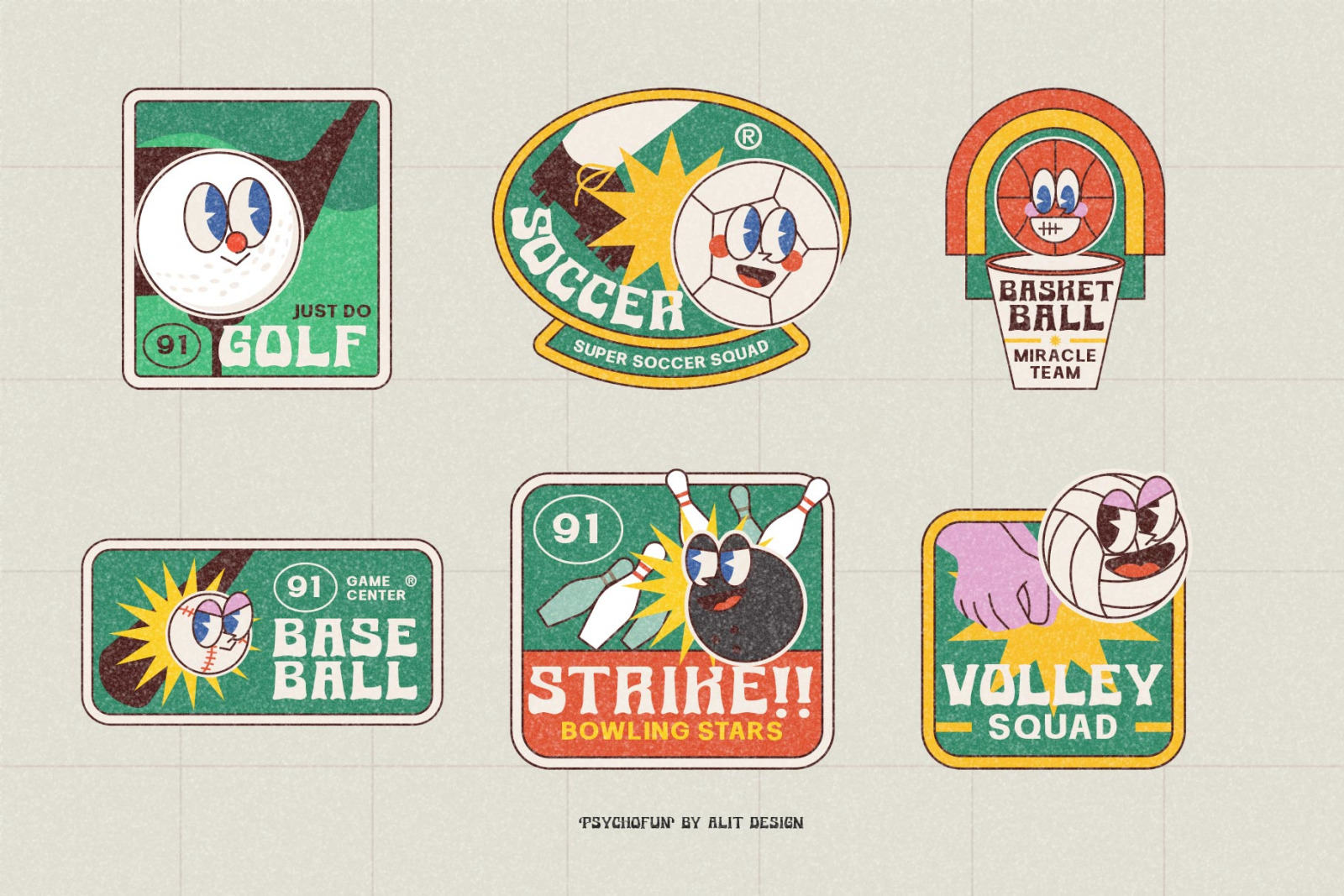 Psychofun Typeface Psychofun Typeface