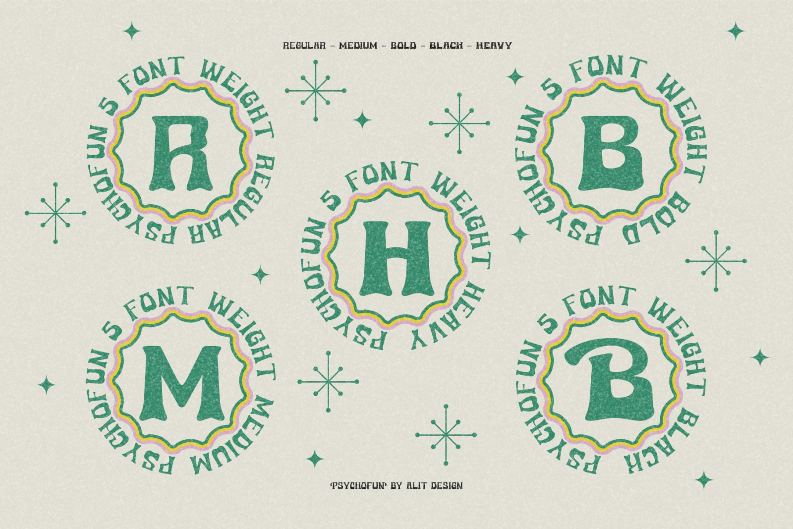 Psychofun Typeface Psychofun Typeface