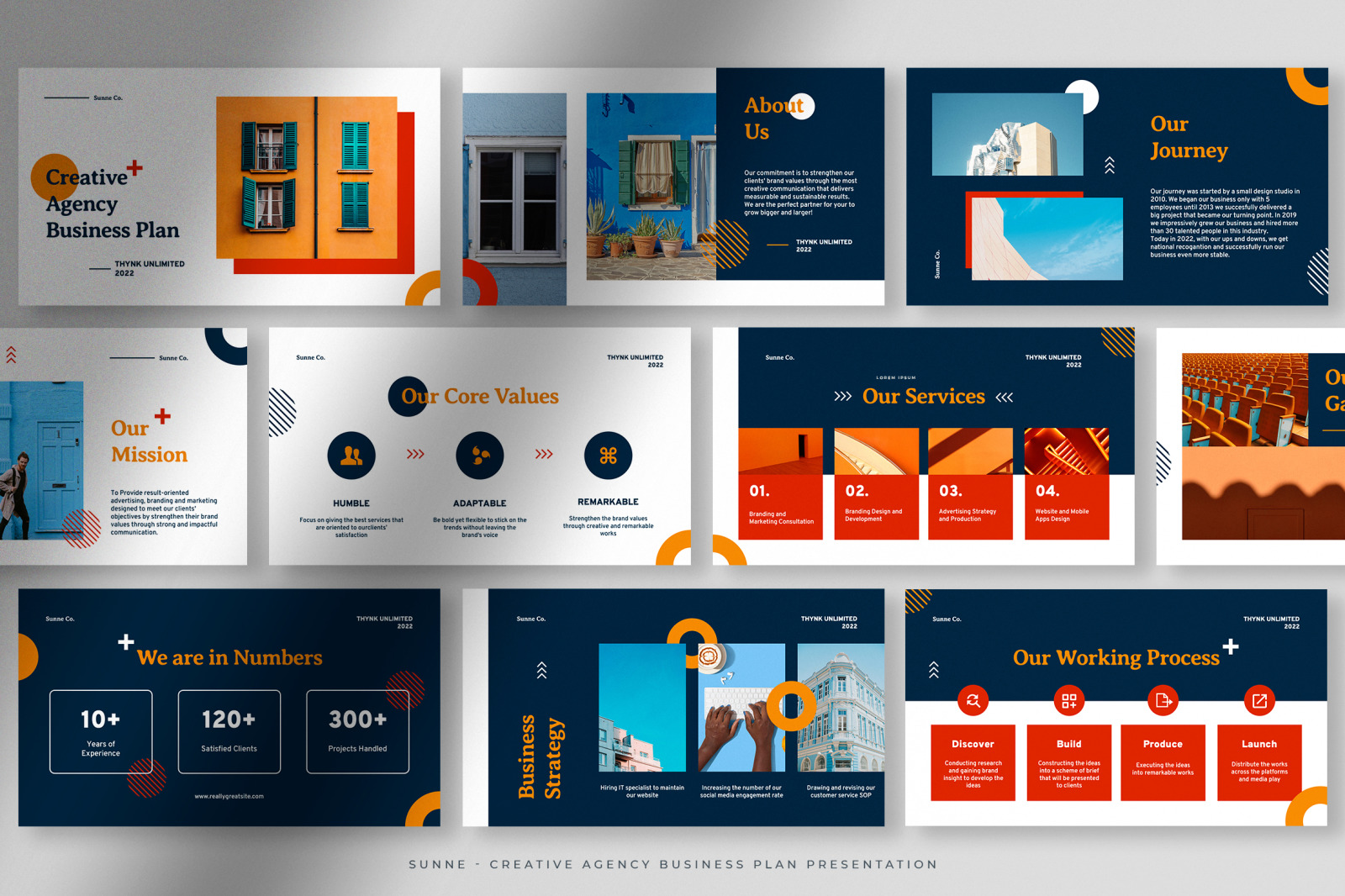 Sunne – White Creative Agency Business Plan Presentation Sunne – White Creative Agency Business Plan Presentation