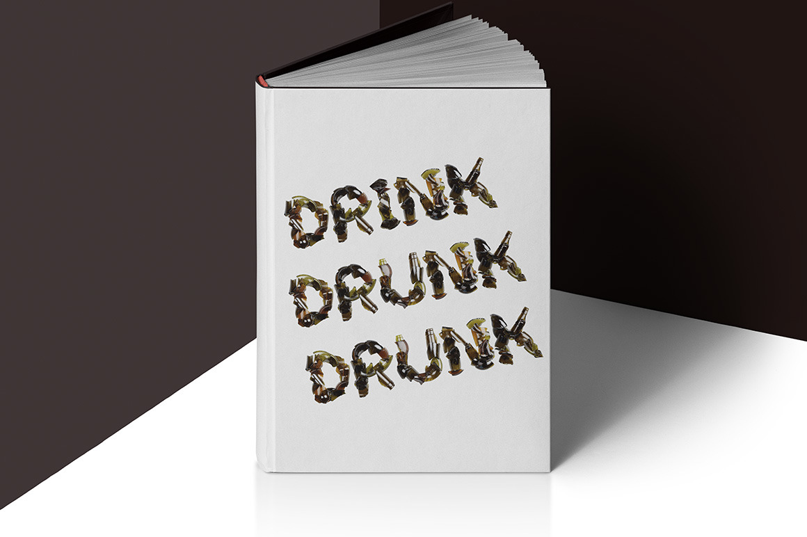Broken Bottle Font Broken Bottle Font