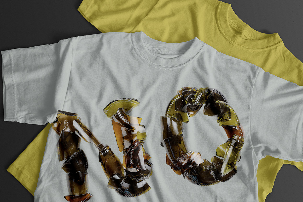 Broken Bottle Font Broken Bottle Font