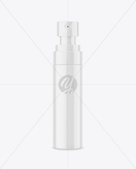 Glossy Atomizer Mist Bottle Mockup