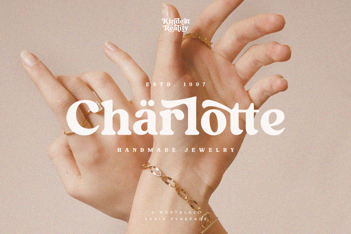 Kindest Reality | A Nostalgic Serif Typeface Kindest Reality | A Nostalgic Serif Typeface