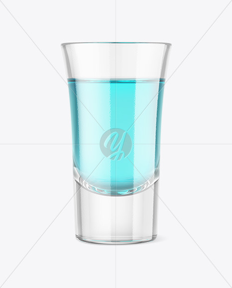 Liquor Glass Shot Mockup