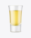 Tequila Frosted Glass Shot Mockup