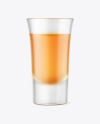 Whisky Frosted Glass Shot Mockup