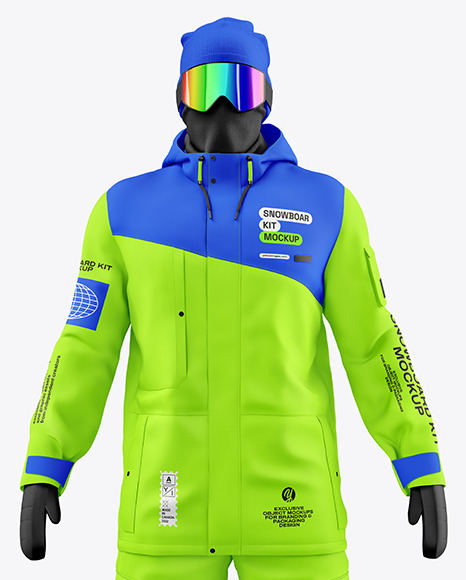 Snowboard Kit Mockup