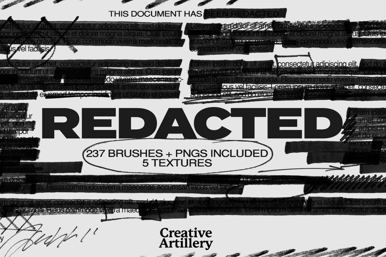 Redacted Brushes Redacted Brushes