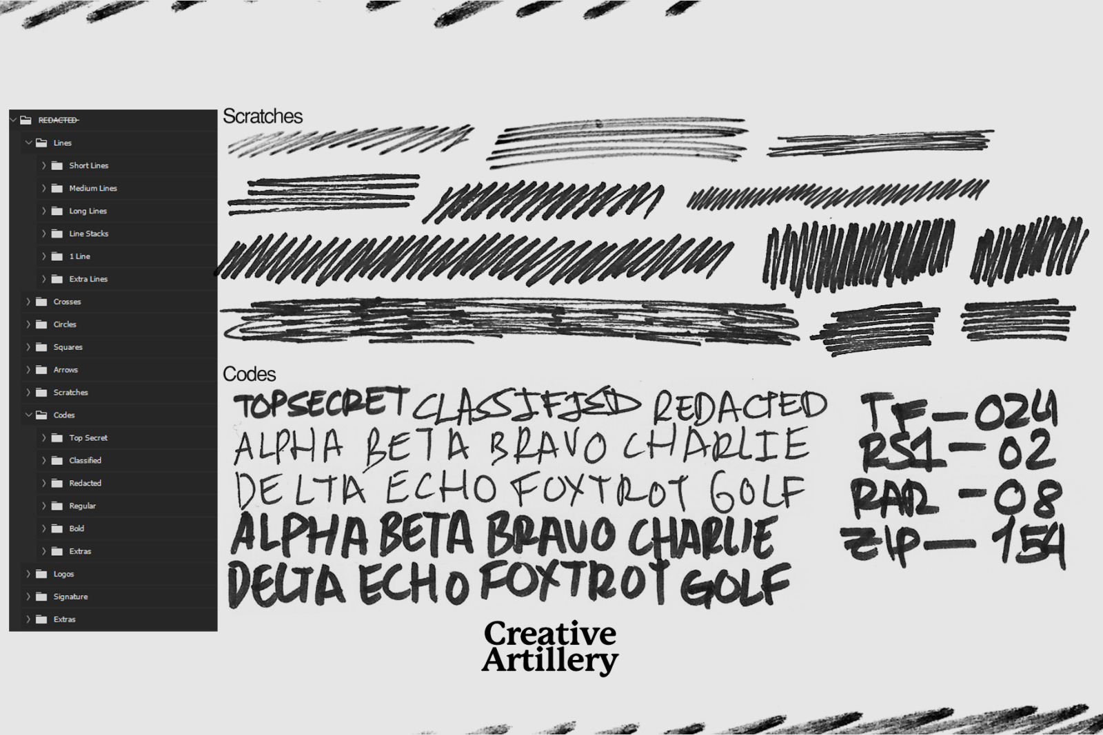 Redacted Brushes Redacted Brushes