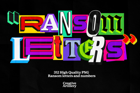 Ransom Letters - Design Elements