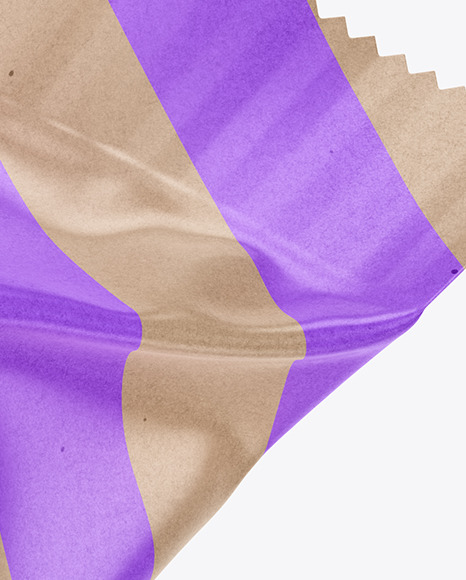 Glossy Kraft Candy Mockup