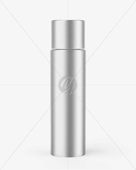 Metallic Bottle Mockup