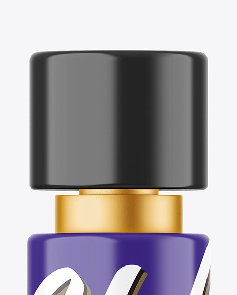 Glossy Cosmetic Bottle Mockup