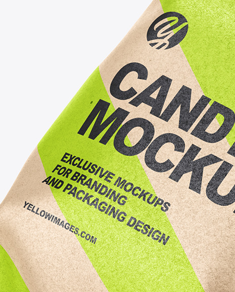 Matte Kraft Candy Mockup